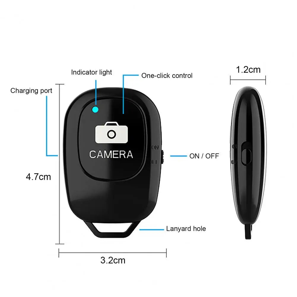 Phone Remote Controller Bluetooth-compatible 5.0 Wireless Mini Non-delayed Driver-free Remote Shutter for Taking Photos