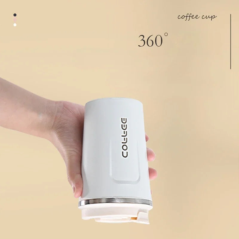 Stainless Steel Smart Coffee Tumbler Thermos Cup with Intelligent Temperature Display Portable Travel Mug 380ml 510ml
