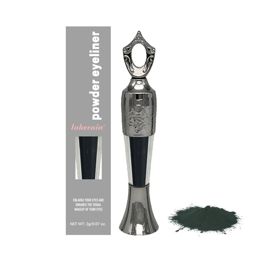 Powder Eyeliner 100% Natural Powder Long-Lasting Eyeliner Arabic Liner (Black/Green) Eyeliner For Middle Eastern Africa Women