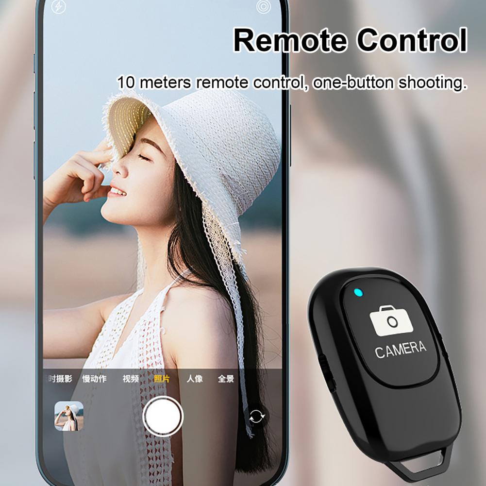 Phone Remote Controller Bluetooth-compatible 5.0 Wireless Mini Non-delayed Driver-free Remote Shutter for Taking Photos