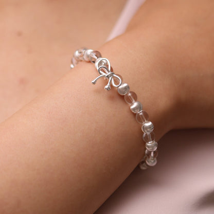 Beaded Bow Bracelet - Transpire
