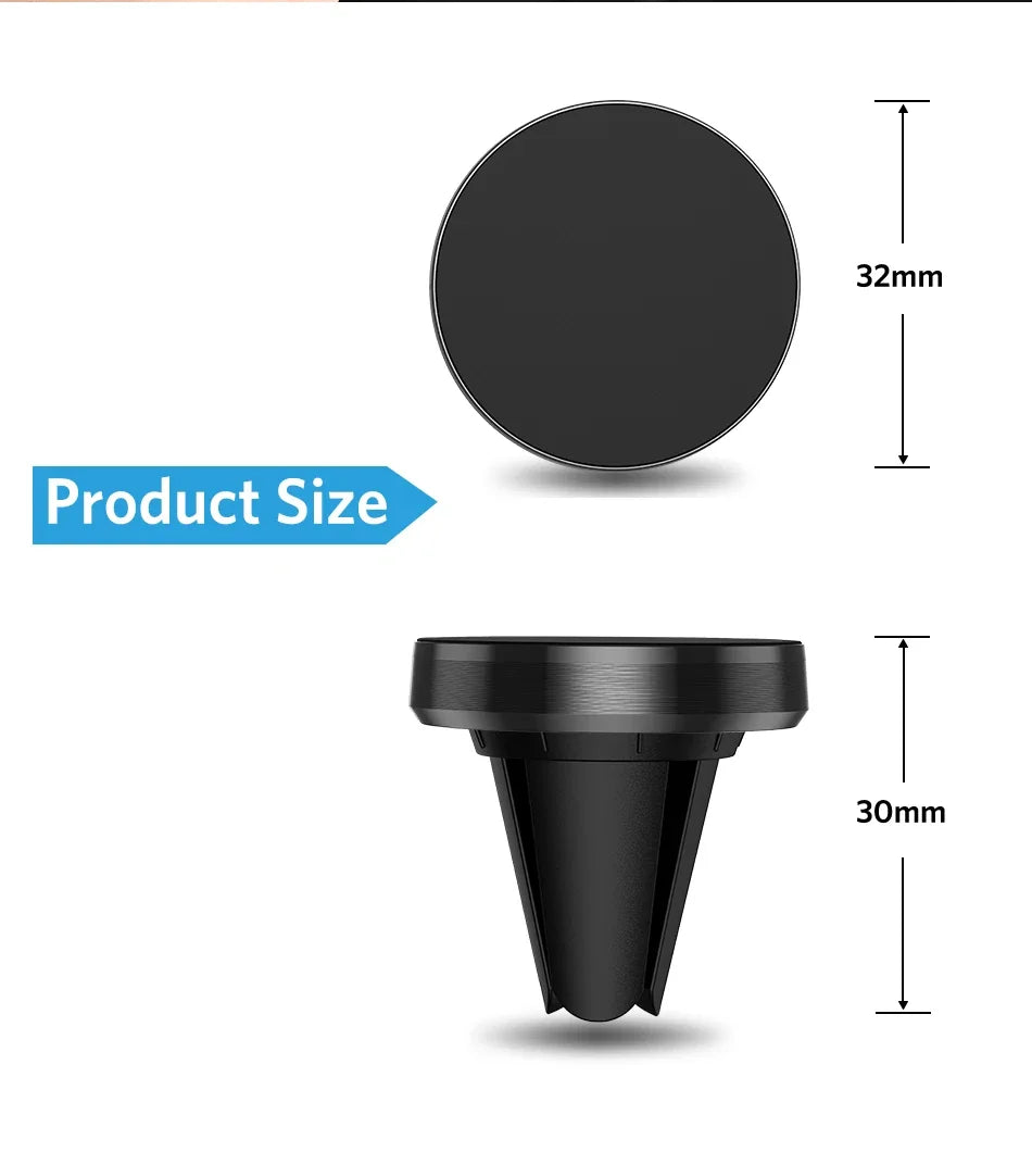 Magnetic Phone Holder in Car Stand Magnet Cellphone Bracket Car Magnetic Holder for Phone for iPhone 15 14 13 12 Huawei Xiaomi