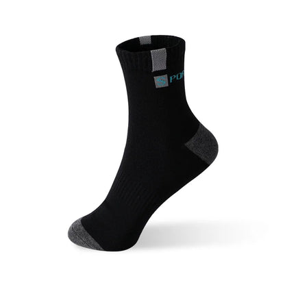 5/10 Pairs Men Bamboo Fiber Autumn Winter Men Socks Breathable Cotton Sports Sock Breathable Deodorant Business Socks Size 37-43