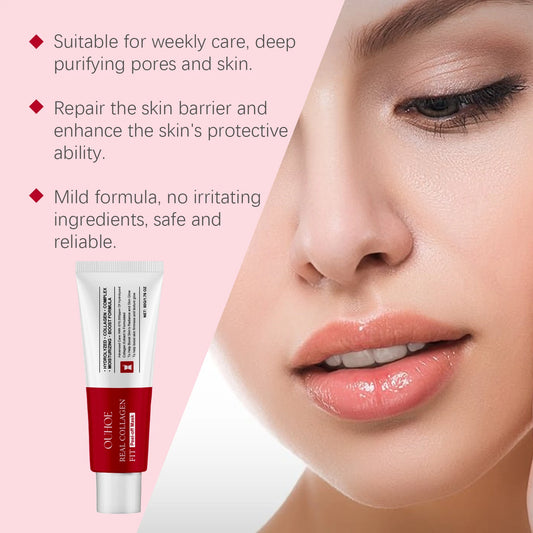 Collagen Peel Off Mask Collagen Overnight Wrapping Mask Hydrating Moisturizing Hydrolyzed Collagen Mask Korean Skin Care