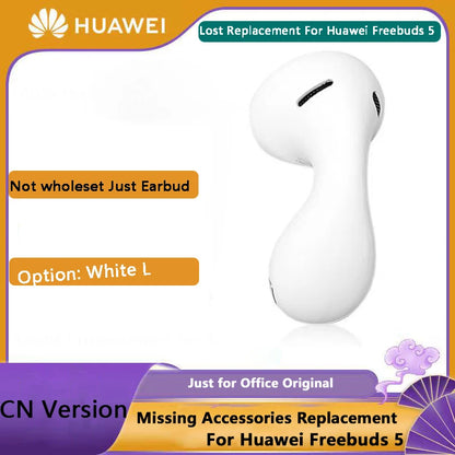 Original Part Replacement For Huawei Freebuds 5 Bluetooth Earphone Single Left Right Side Or Charge Case Part Accessories