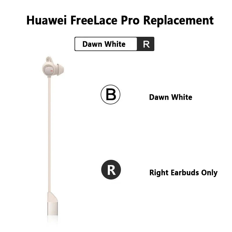 Lost Replacement For HUAWEI FreeLace Pro (M0002) Wireless Neckband Headphones Split Single Parts Left Right Earphone