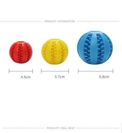 Cross-border pet dog leakage toy balls, teething puzzles, anti-boring and biting training toys