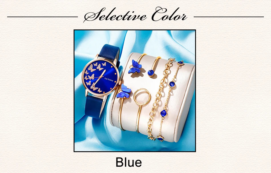 Women's Fashion Quartz Watch Bracelet For Women Casual Fashion Round Simple Watch Dainty Wheat Bracelet Set Clock Montre Femme