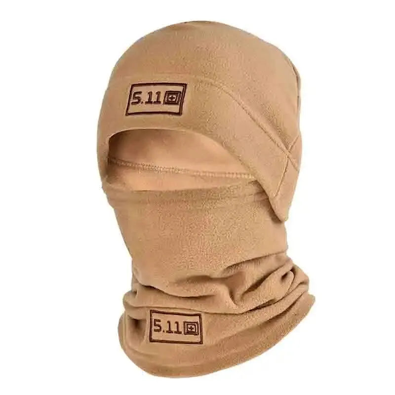 Winter Warm Outdoor Fleece Hat Scarf Thickened Autumn and Winter Men and Women Coldproof Warm Mountaineering Riding Mask Set