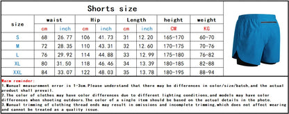 Men's Running Shorts 2025 New Release Gym Fitness 2-in-1 Exercise Summer Quick Dry Trendy Personalized Running Shorts