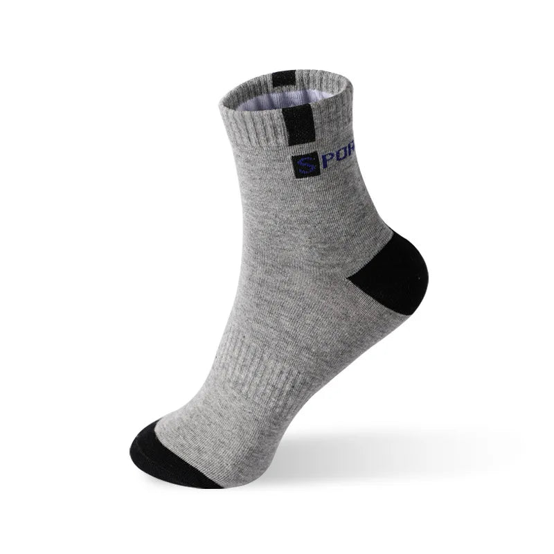 5/10 Pairs Men Bamboo Fiber Autumn Winter Men Socks Breathable Cotton Sports Sock Breathable Deodorant Business Socks Size 37-43