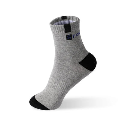 5/10 Pairs Men Bamboo Fiber Autumn Winter Men Socks Breathable Cotton Sports Sock Breathable Deodorant Business Socks Size 37-43