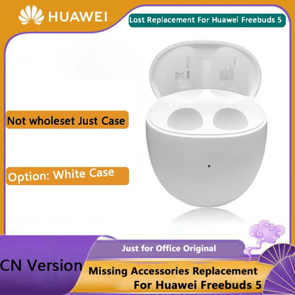 Original Part Replacement For Huawei Freebuds 5 Bluetooth Earphone Single Left Right Side Or Charge Case Part Accessories