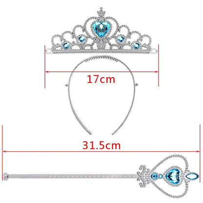 Children Princess Costume Party Fancy Flower Vestido New 2024 Christmas Birthday Carnival Dress Up Rapunzel Belle Disguise Frock
