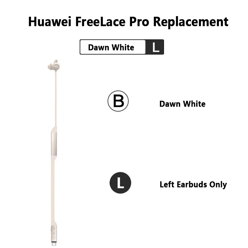 Lost Replacement For HUAWEI FreeLace Pro (M0002) Wireless Neckband Headphones Split Single Parts Left Right Earphone