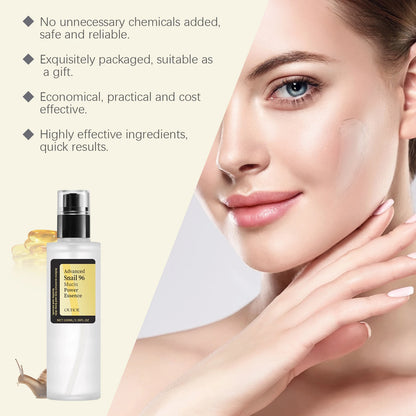 Ouhoe Snail Collagen Face Cream Repair Essence Moisturizing Lifting Firming Smoothing Nourishing Cream Korean Cosmetics Skin Car