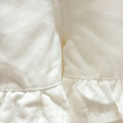2024 Summer Girls Clothes Children Outwear Shorts With Ruffle Toddler Girl Cool Thin Denim Trousers