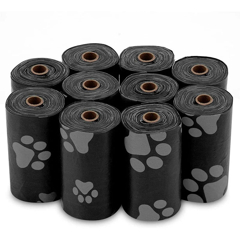 Dog Poop Bag Outdoor Cleaning Poop Bag Outdoor Clean Pets Supplies for Dog 15Bags/Roll Refill Garbage Bag Pet Supplies