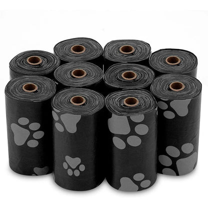 Dog Poop Bag Outdoor Cleaning Poop Bag Outdoor Clean Pets Supplies for Dog 15Bags/Roll Refill Garbage Bag Pet Supplies