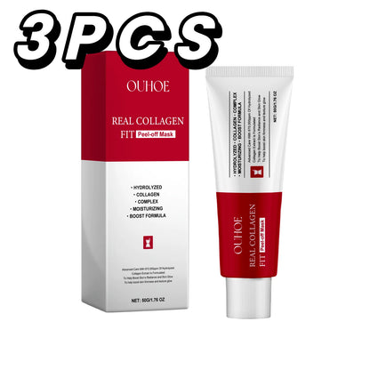 Collagen Peel Off Mask Collagen Overnight Wrapping Mask Hydrating Moisturizing Hydrolyzed Collagen Mask Korean Skin Care