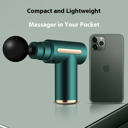 New Portable Fascia Gun Deep Tissue Massage Mini Lightweight and Adjustable Speed Massage Equipment Suitable for the Whole Body