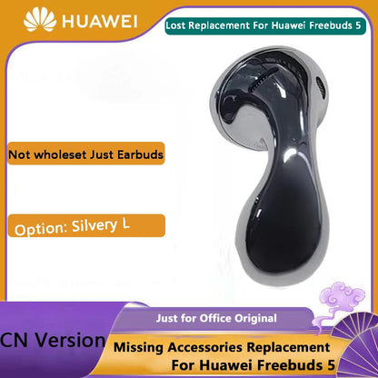 Original Part Replacement For Huawei Freebuds 5 Bluetooth Earphone Single Left Right Side Or Charge Case Part Accessories