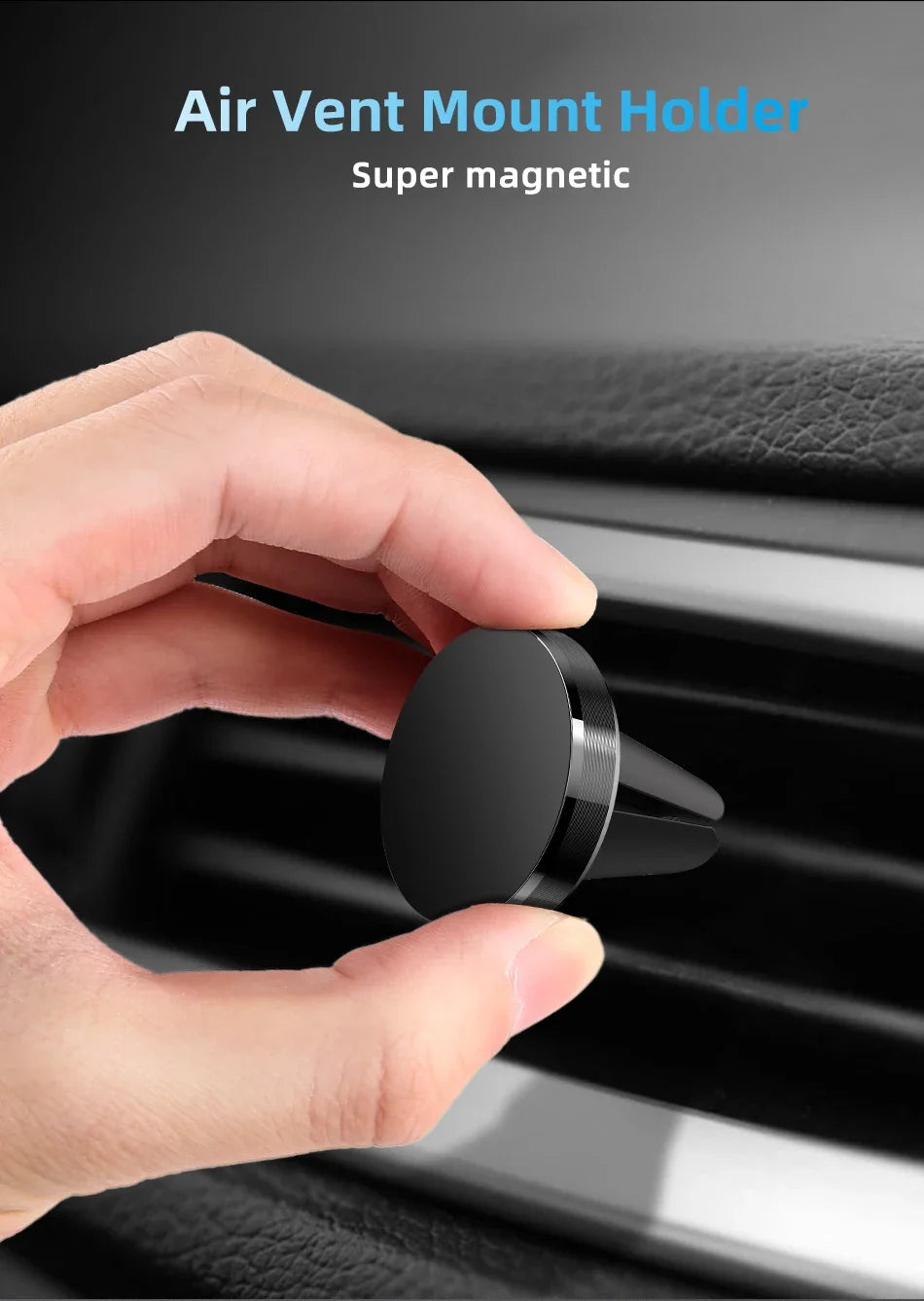 Magnetic Phone Holder in Car Stand Magnet Cellphone Bracket Car Magnetic Holder for Phone for iPhone 15 14 13 12 Huawei Xiaomi