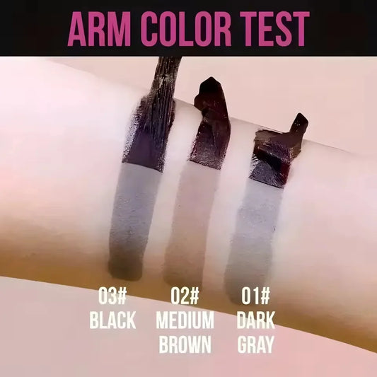 Eyebrow tattoo, peelable dye for eyebrow application, waterproof eyebrow dye, eyebrow-enhancing gel makeup, beauty tools