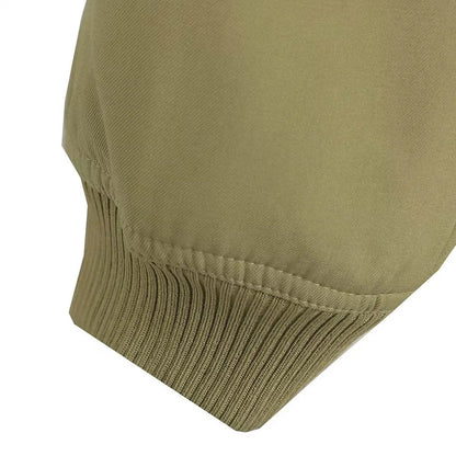 TRZA Women Fashion With Pockets Bomber Jacket Coats Vintage Long Sleeve Front Button Casual Female Outerwear Chic Tops