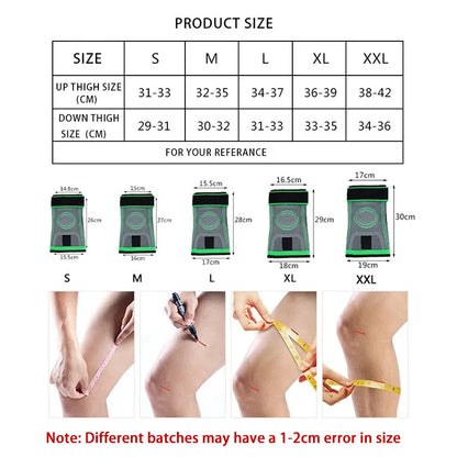 1PCS Adjustable Sports Knee Pad Knee Pain Relief Patella Stabilizer Brace Support for Hiking Soccer Basketball Running Sport
