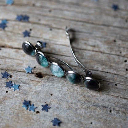 Moon Phase Hair Clip Barrette - Transpire