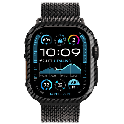 Apple Watch Real Carbon Fiber Case - Transpire