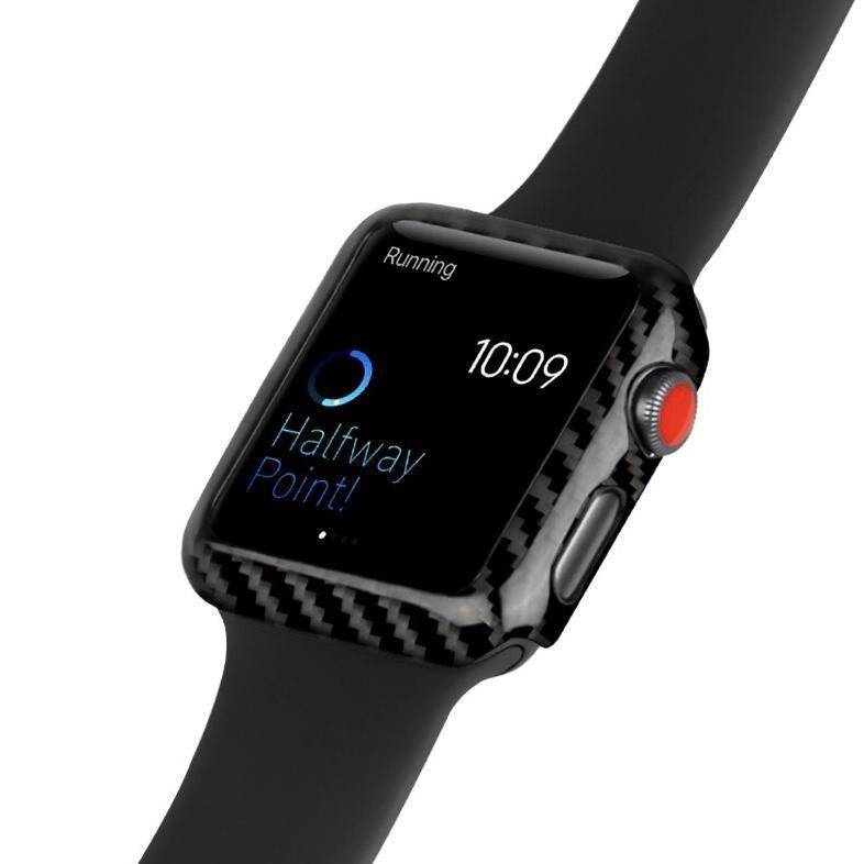Apple Watch Real Carbon Fiber Case - Transpire