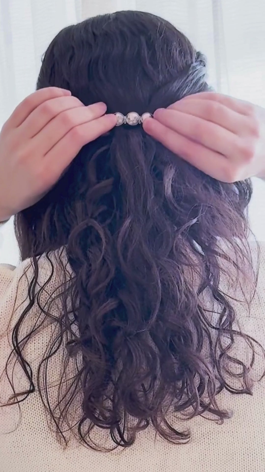 Moon Phase Hair Clip Barrette - Transpire
