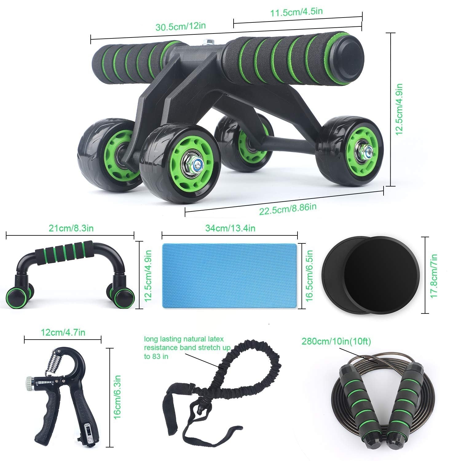 10 - in - 1 Fitness Kit - Transpire